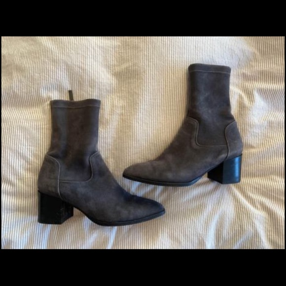 Aquatalia Grey Suede Boot (size 9.5) - Picture 3 of 5